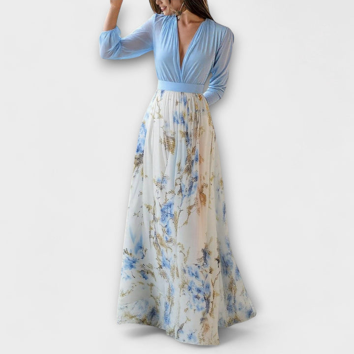 Harper – Robe fleurie élégante pour occasions spéciales